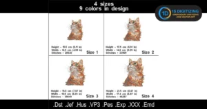 Embroidery File Formats