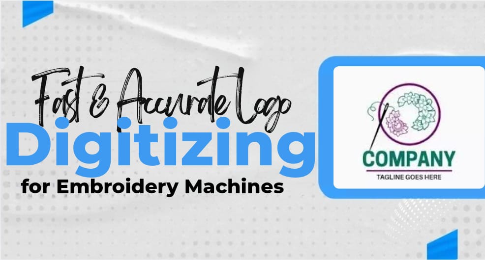 logo digitizing for Embroidery